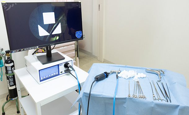 精度の高い機器を使用した的確な診断と低侵襲な治療