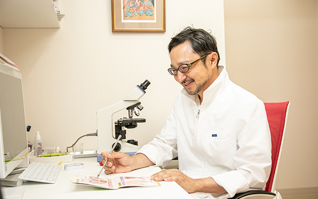 今回、医療機器を導入されたと聞きましたが、治療はどのように変わりますか