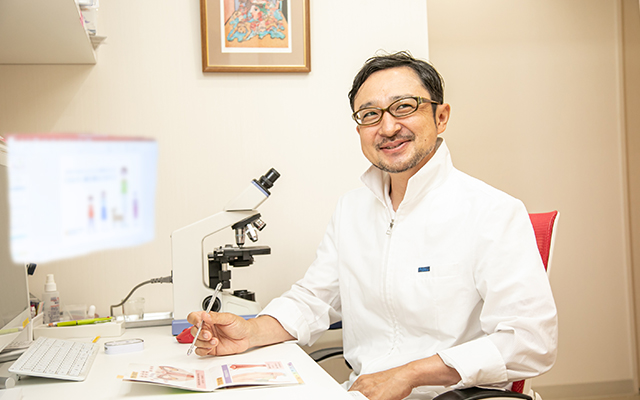 無理のない治療方針を大切にしています